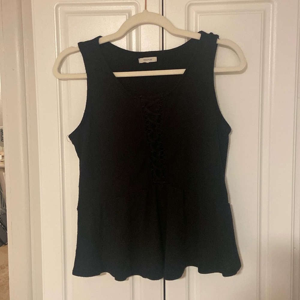 Maurice’s Black Tank Top Blouse